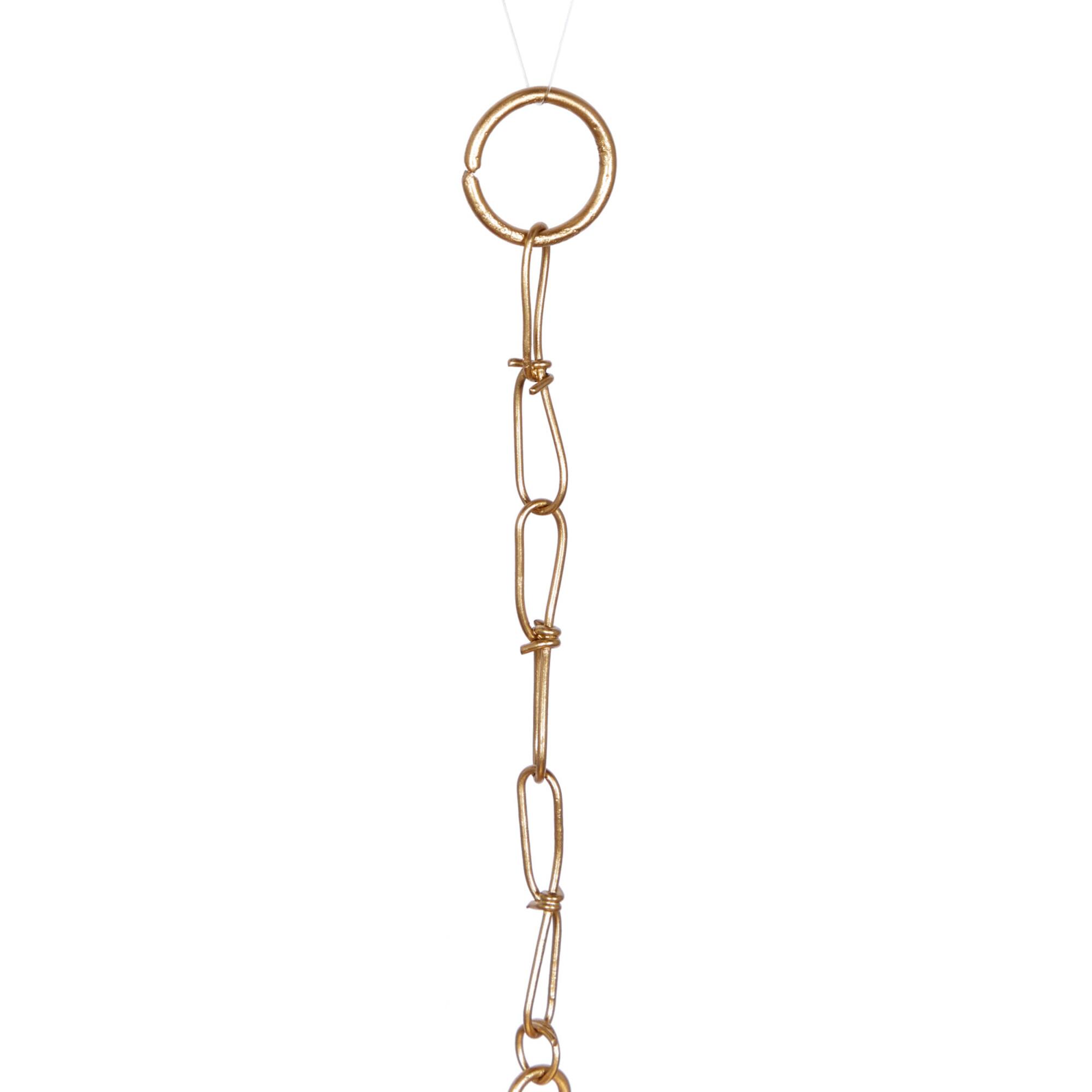 Gold Metal Eclectic Windchime